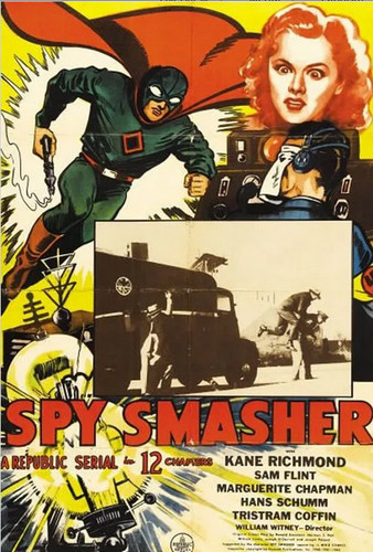 Spy smasher 1942 colorized - smasher,