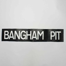Bangham Pit bus blind vintage