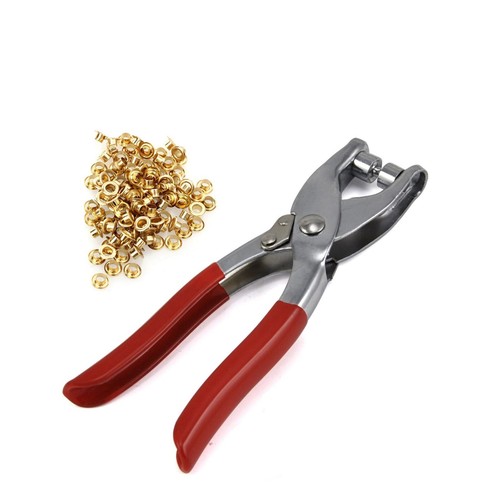 4mm eyelet punch - 4mm, plier