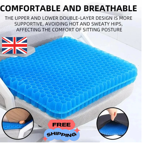 Honeycomb breathable gel seat - breathable,