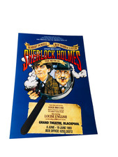 Theatre Leaflet Sherlock Holmes 1993 Grand Blackpool Vintage ra