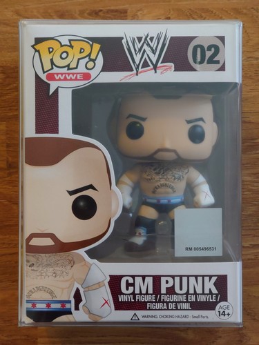 Funko pop wwe cm - pop!, punk