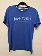 Mens Blue Short Sleeve Round