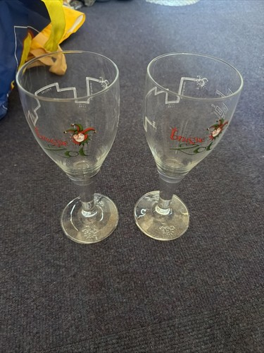 Brugse zot beer glasses - brugse,