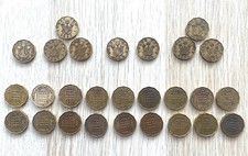 1937 to 1967 Three Pence Coins