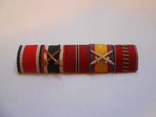 German ribbon bar   Iron Cross second class  Russian front  Romanian crusade ++