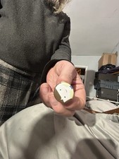 Smiley Face Metal Badge