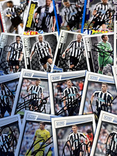 match attax, Shoot Out And Other NEWCASTLE UNITED SIGNED CARDS