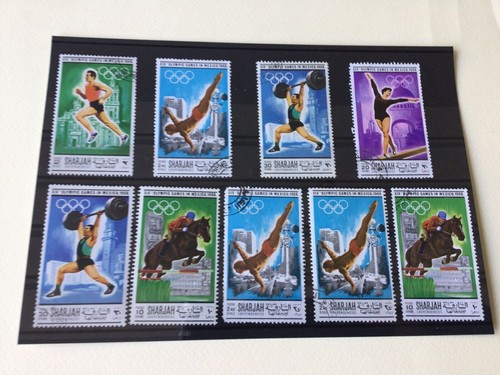 Sharjah mixed sports stamps - sharjah,