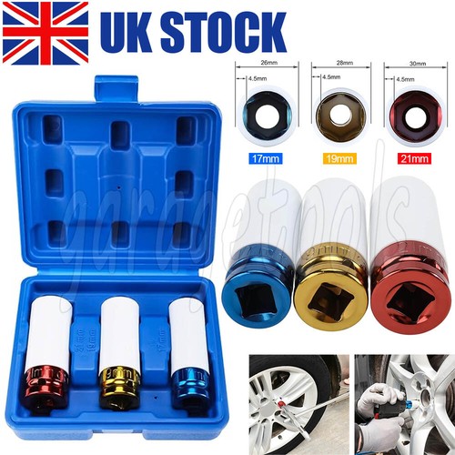 3pcs alloy wheel nut - nut, thin