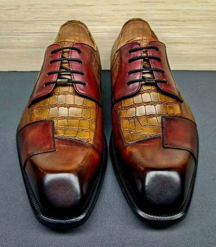 Handmade men leather shoes - handmade,