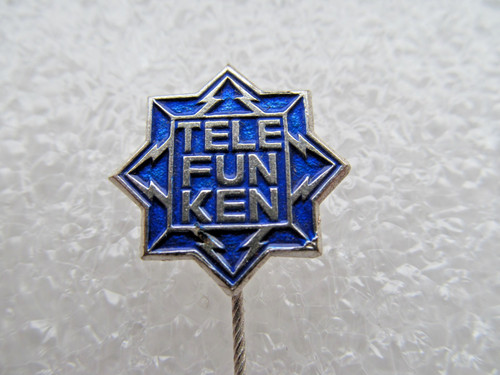 Old pin telefunken radio - old,
