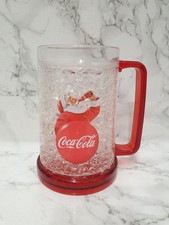 Vintage Coca-Cola Santa Clause Father Christmas Freezer Chiller Tankard Mug