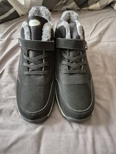 Mens Fur Lined Boots/Trainers.  Size 12/12.5 (46)