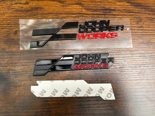 Genuine oem mini jcw - front, &
