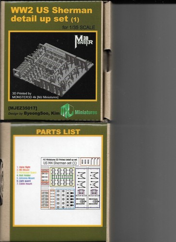 Miniatures ww2 sherman - mj,