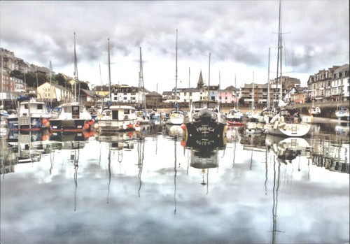 Ilfracombe harbour boats - harbour,