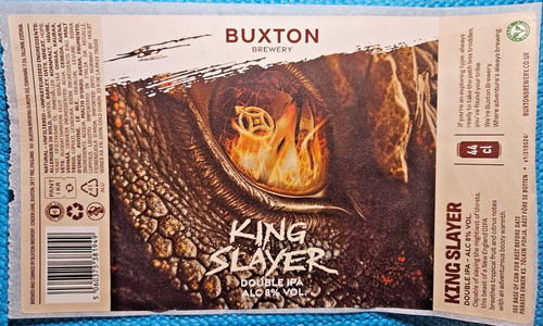 Craft beer can labels buxton - -,