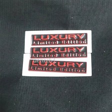 3x Red Black Matte LUXURY