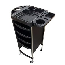 4 Drawer Salon Hairdresser Trolley Beauty Barber Storage Basket Rolling Cart UK