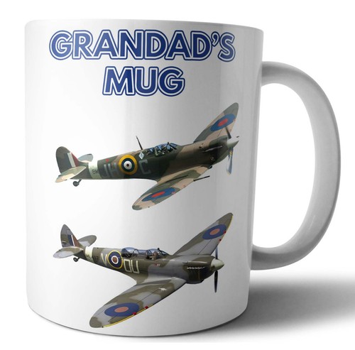 Spitfire grandad mug - spitfire,