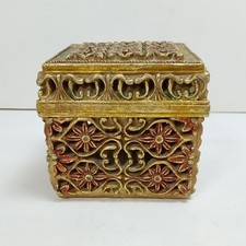 Ornate Vintage Resin Gold