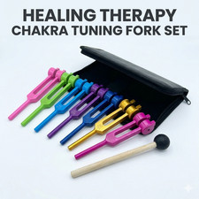 Chakra Tuning Fork Set for