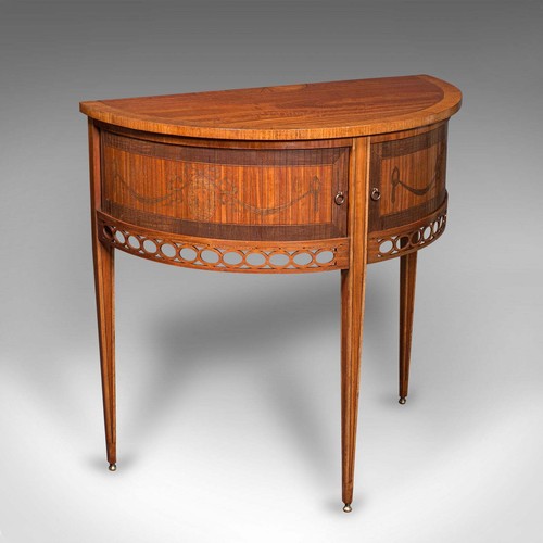 Antique demi lune - demi,