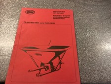 Vicon spare parts list for a