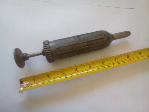 Vintage tecalemit grease gun - vintage,