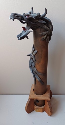 Hand made vertical wooden - hand,