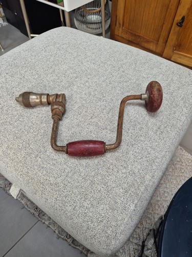Vintage wood metal hand - vintage, &