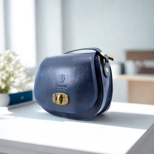 Real leather crossbody bag - real,