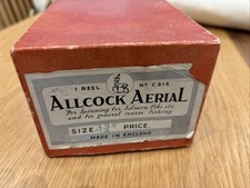 Allcocks Aerial C815 3.75" Centrepin Reel. Circa 1960s. Immaculate Condition.