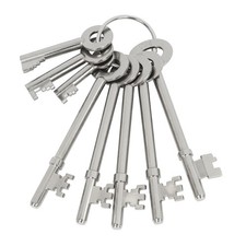 Fire Brigade Keys Set, 8Pcs