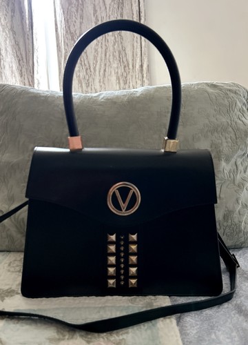 Valentino black satchel top - satchel,