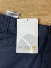Regatta Men's Action Shorts Navy Blue, W36 Cotton Blend New With Tags