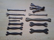 Vintage Job Lot Of Terry's Spanners BA Tempered Steel Spanners