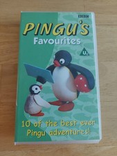 RARE VTG Pingu's Favorites VHS