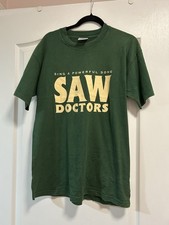 The Saw Doctors Villains On Tour Vintage Tour Tshirt 2001 Size L