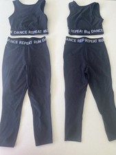 2 X Girls Dance Wear Sets