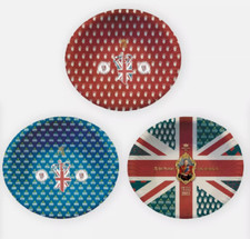 6" Paper Bowls Vintage Style King Charles III Coronation Street Party Pack of 8