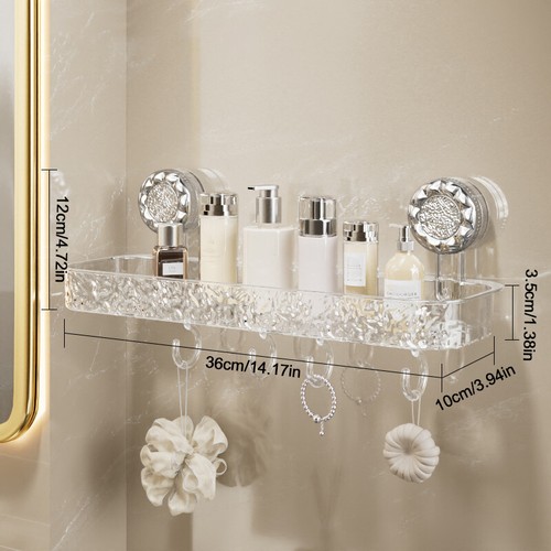 Bathroom wall shower storage - shower,