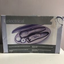 WBM Electrical Facial Cleaner & Massager With Heated Eyelash Curler Purple Unuse