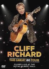 Cliff Richard: The Great 80 Tour DVD (2021) Cliff Richard cert E Amazing Value