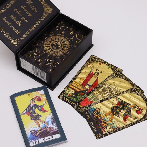 Gold foil tarot let - tarot,