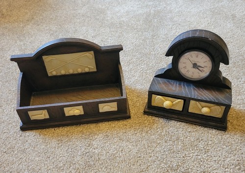 Vintage golf theme wood resin - vintage,