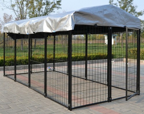 Modular dog kennel - modular,