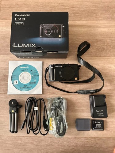 Panasonic lumix lx3 black - lumix,