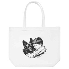 'Sleeping Boy with German